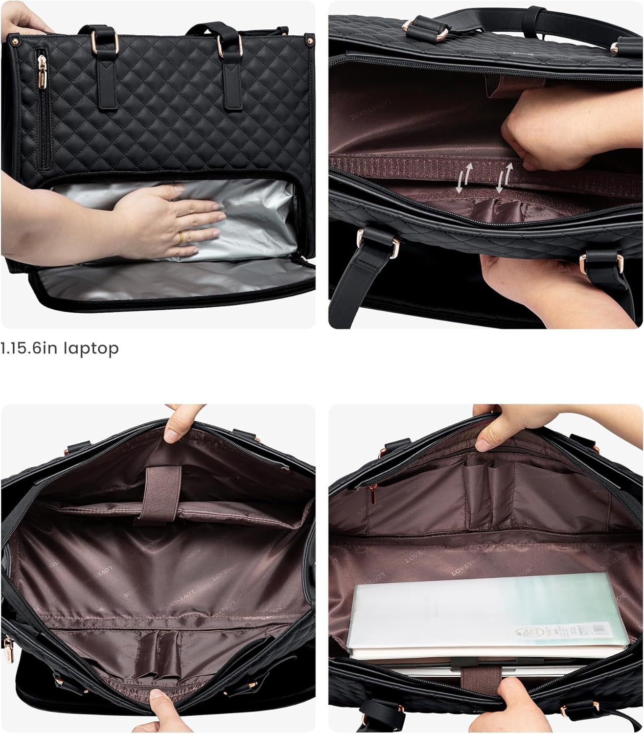 BOLSO INTELIGENTE con Lonchera Térmica Oculta